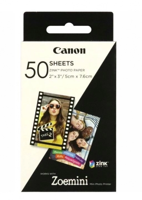 Papier fotograficzny Canon ZINK 50 arkuszy