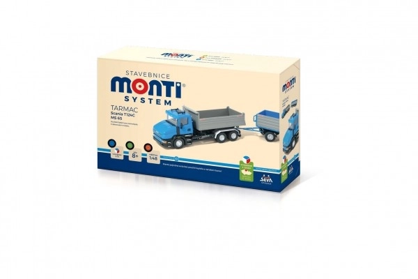 Zestaw Monti System MS 65 Scania Tarmac 1:48 w pudełku 32x20,5x7,5cm