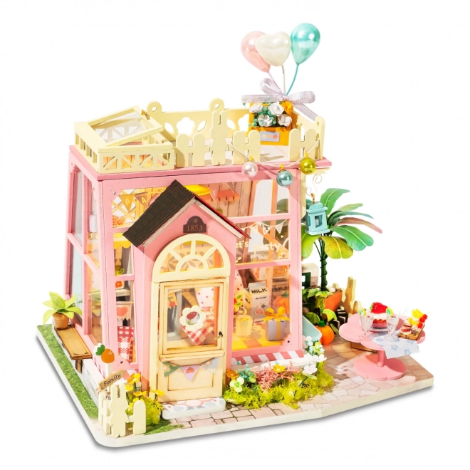 Imprezowy kurort - DIY miniaturowy domek dla lalek
