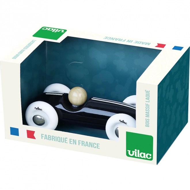 Drewniane auto Vilac Grand Prix Vintage czarne