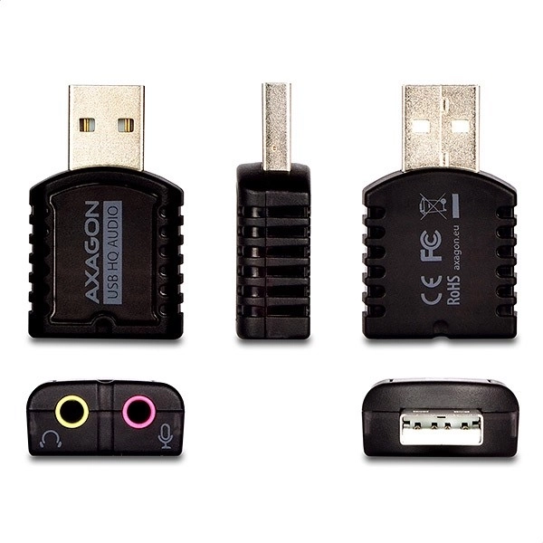 Usb adapter audio Axagon HQ mini