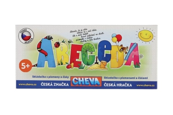 Układanka Alfabet z Literkami i Cyframi