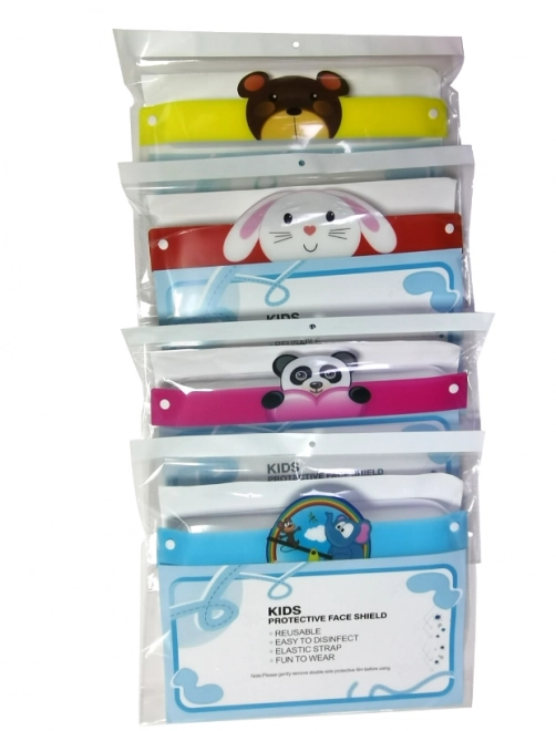 Dziecięca ochrona twarzy - panda