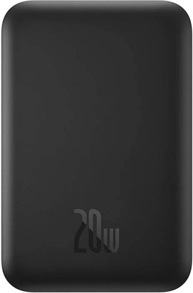 Bezprzewodowy powerbank BASEUS Magnetic Mini 6000 mAh, 20W, czarny