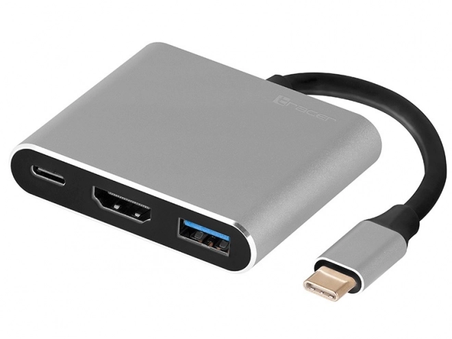 Adapter wieloportowy Tracer A-1 USB-C HDMI 4K