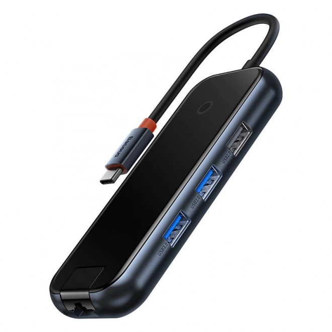 Baseus AcmeJoy 5w1 USB-C Hub z 2x USB 3.0, USB 2.0, USB-C PD i RJ45