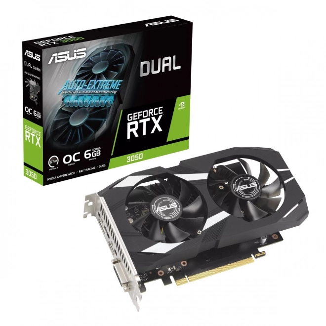 Karta graficzna ASUS GeForce RTX 3050 Dual OC 6GB GDDR6