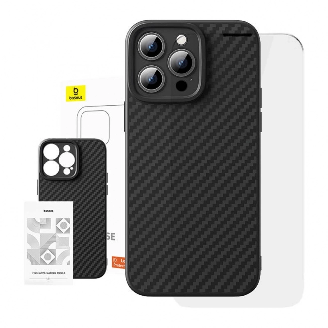 Etui Baseus z włókien syntetycznych do iPhone 15 Pro