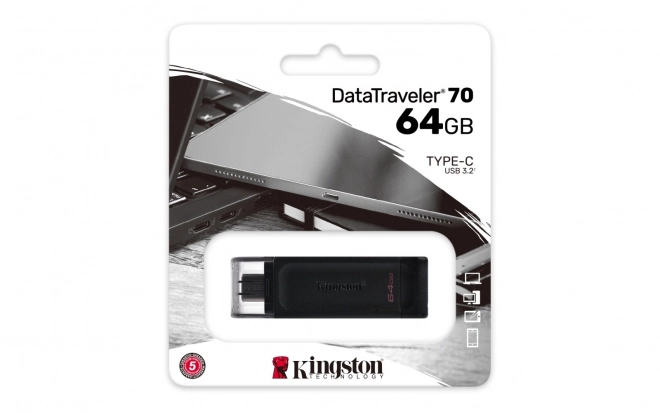 DT70/64GB USB-C 3.2 Gen1 pendrive