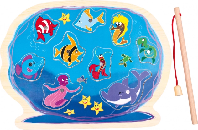 Bino Puzzle Akwarium z wędką