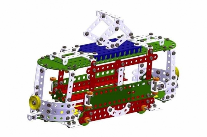 Zestaw konstrukcyjny Merkur z 100 modelami