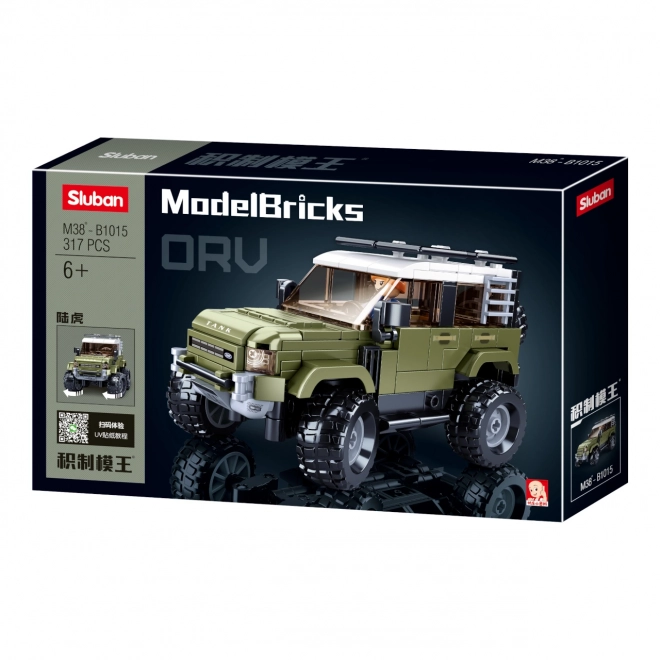 Klocki Modelowe Sluban M38-B1015 Angielskie SUV Attacker