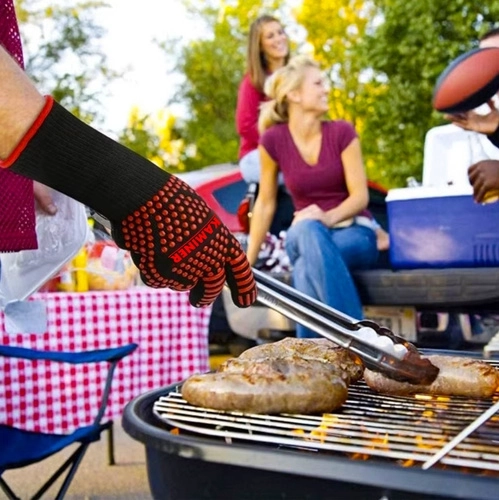 Ognioodporne rękawice do grillowania