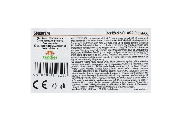 Jeździk Classic 5 Maxi dla dzieci