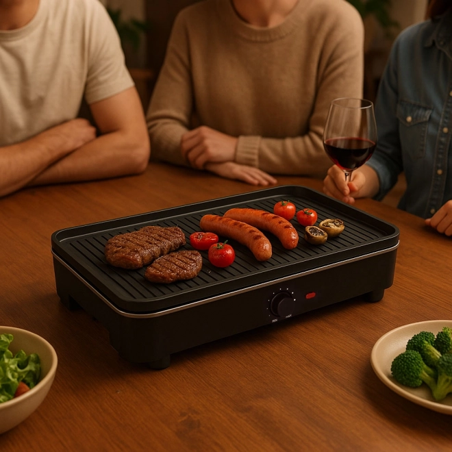 Elektryczny grill 3 w 1 MultiGarden: wolnostojący i stołowy