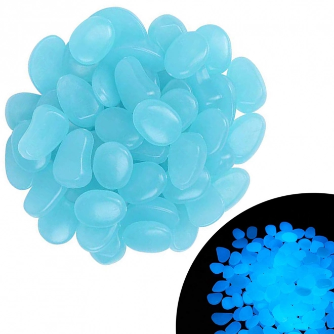 Fluorescencyjne świecące kamienie do ogrodu i domu