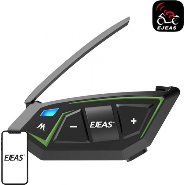Interkom motocyklowy EJEAS z technologią mesh 3.0