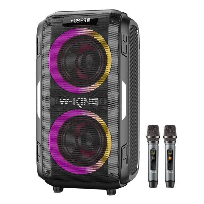 Bezprzewodowy głośnik Bluetooth W-KING T9 Pro 120W (czarny)