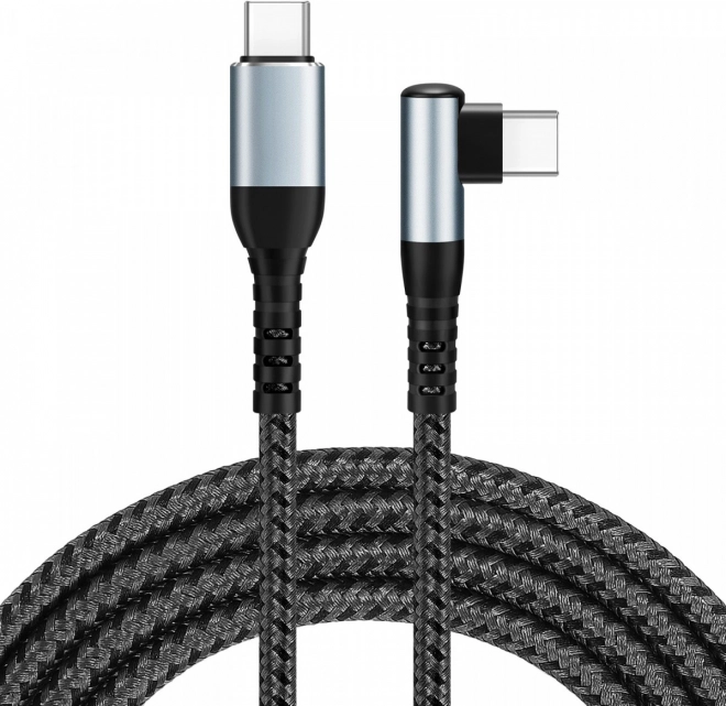 Kabel USB‑C iBOX z kątową wtyczką 100 W