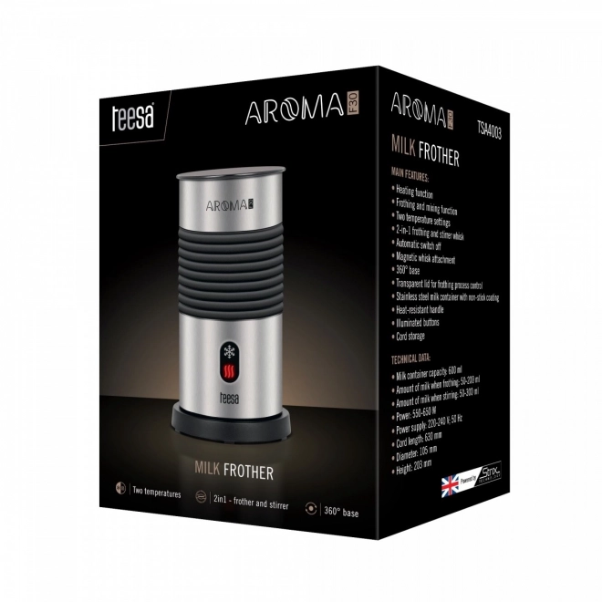 Elektryczny spieniacz do mleka 600 ml