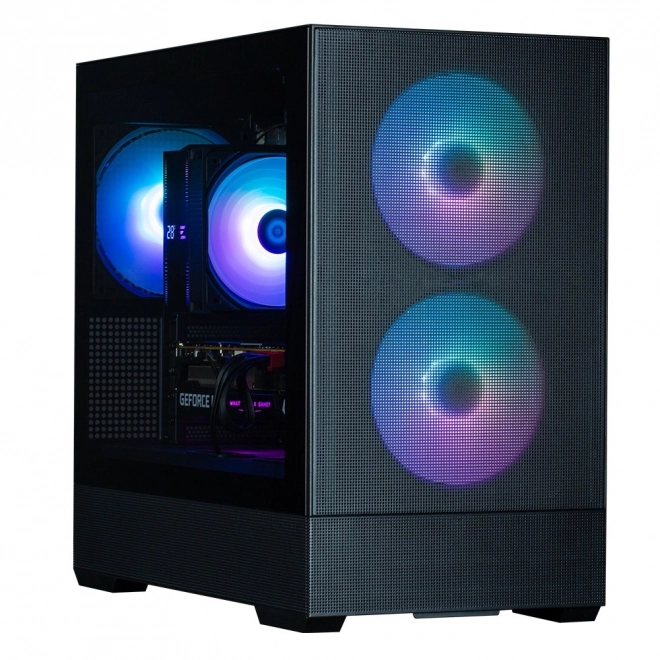 Obudowa P30 Air mATX Mini Tower z wentylatorami ARGB czarna