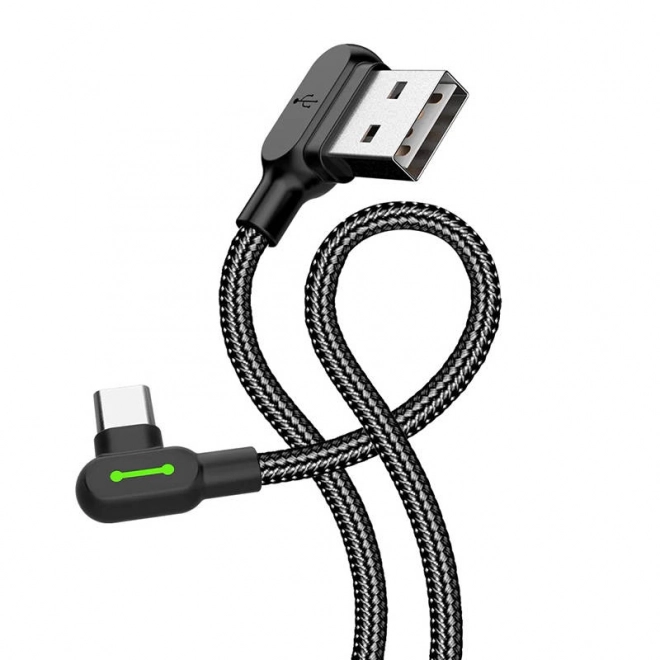 Kabel USB na USB-C Mcdodo CA-5280 LED, 3 m (czarny)