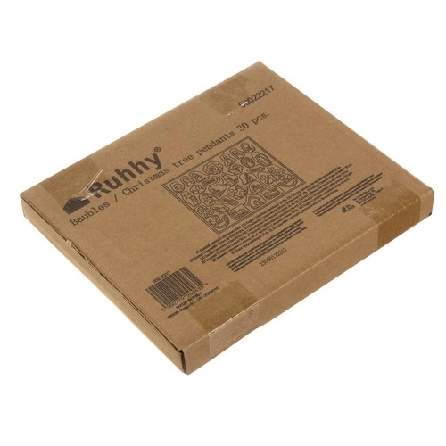 Drewniane ozdoby / ozdoby na choinkę 30 sztuk
