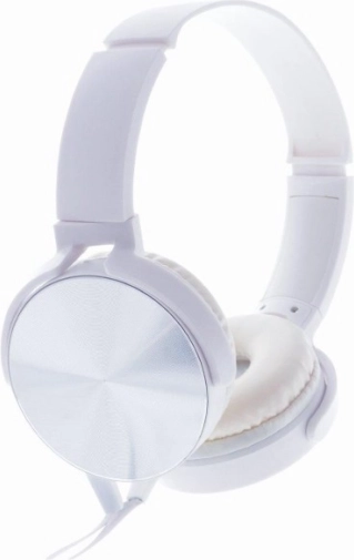 Słuchawki stereo z mikrofonem Montana białe