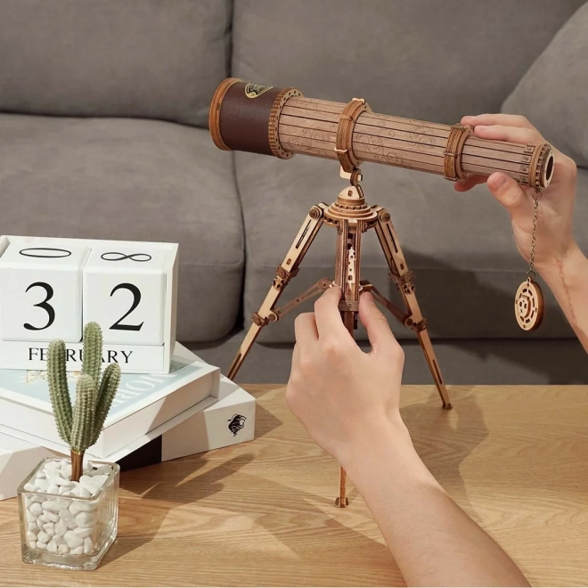 ROBOTIME Rokr Model Drewniany Monokularu