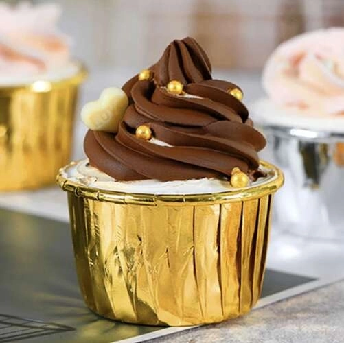 Papilotki na muffiny - zestaw 50 szt. Ruhhy 24376