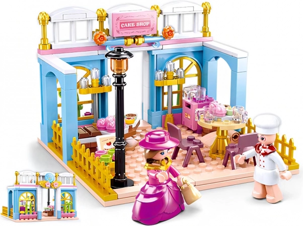 Klocki Sluban Girl's Dream Village – zabytkowa piekarnia