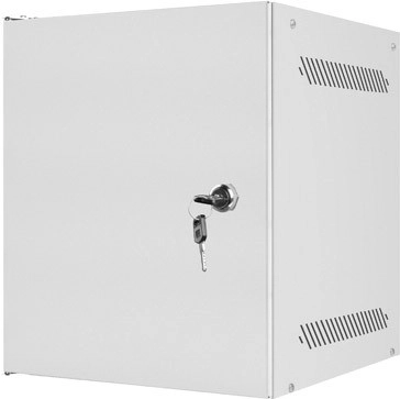 LANBERG ścienna szafa 10″ 6U, 280 × 310 mm, szara