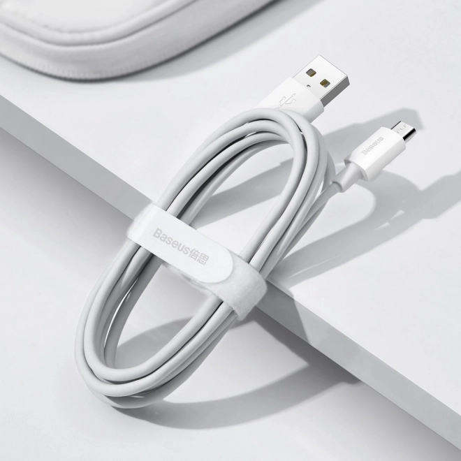 Zestaw kabli danych Baseus USB na Micro 2,1A 1,5m