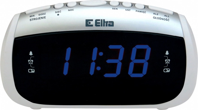 Radiobudzik ZOSIA biały