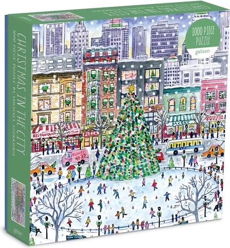 Galison świąteczne puzzle Święta w mieście 1000 elementów