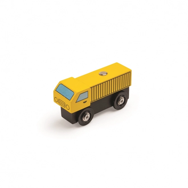 Bigjigs Rail Drewniana kolejka z wiejską drogą 80 części