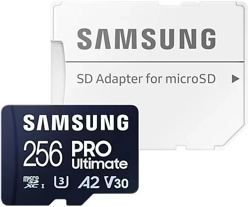 Samsung karta microSD Pro Ultimate 256 GB + adapter SD