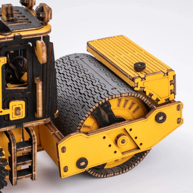 RoboTime drewniane 3D puzzle - Walec drogowy