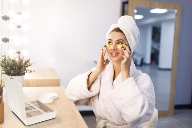 Biała szkatułka Beautylushh