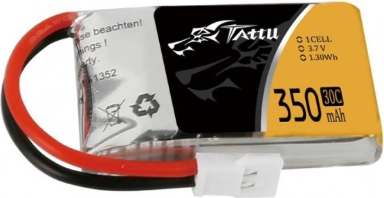 Tattu akumulator LiPo 350 mAh 3,7 V 30C 1S z wtykiem Molex