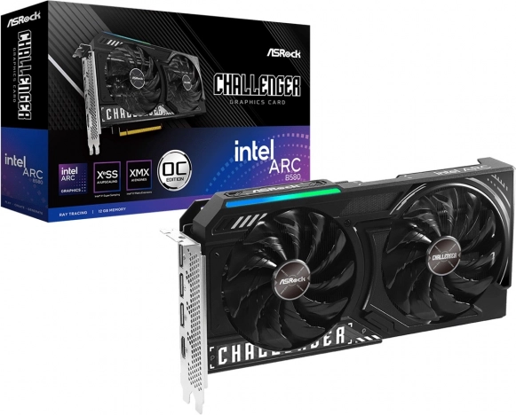 Karta graficzna ASROCK ARC B580 Challenger 12GB OC