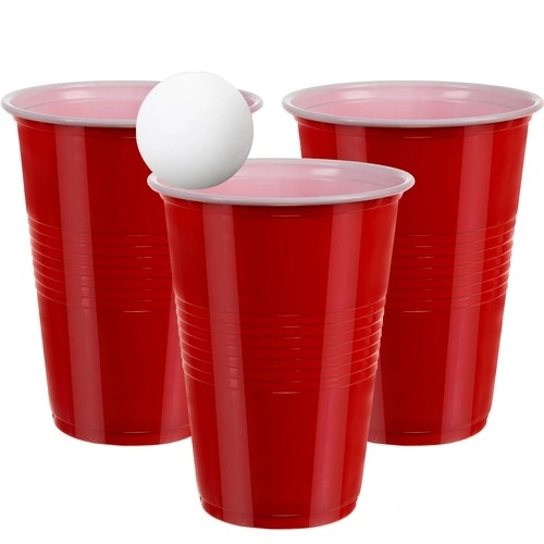 Gra Beer Pong - 50 kubków Ruhhy 21232