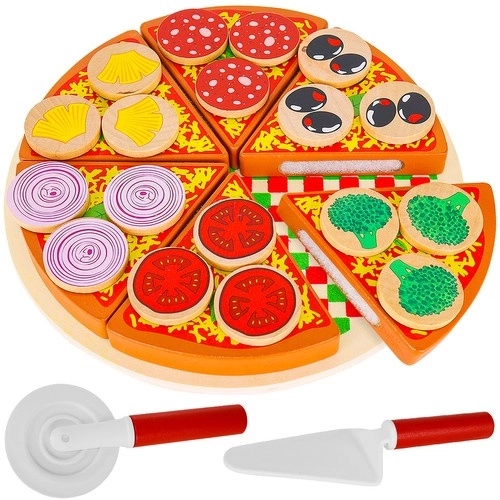 Drewniana pizza - zestaw 22471