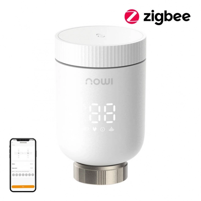 Inteligentna głowica termostatyczna IMOU z technologią ZigBee