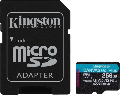 Karta microSD Kingston Canvas Go! Plus 256GB