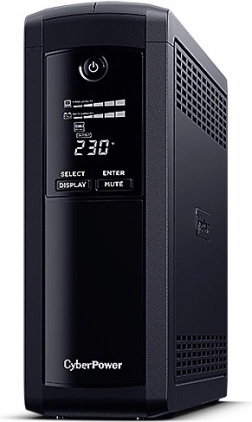 Zasilacz awaryjny UPS CyberPower 1200VA z wyświetlaczem LCD