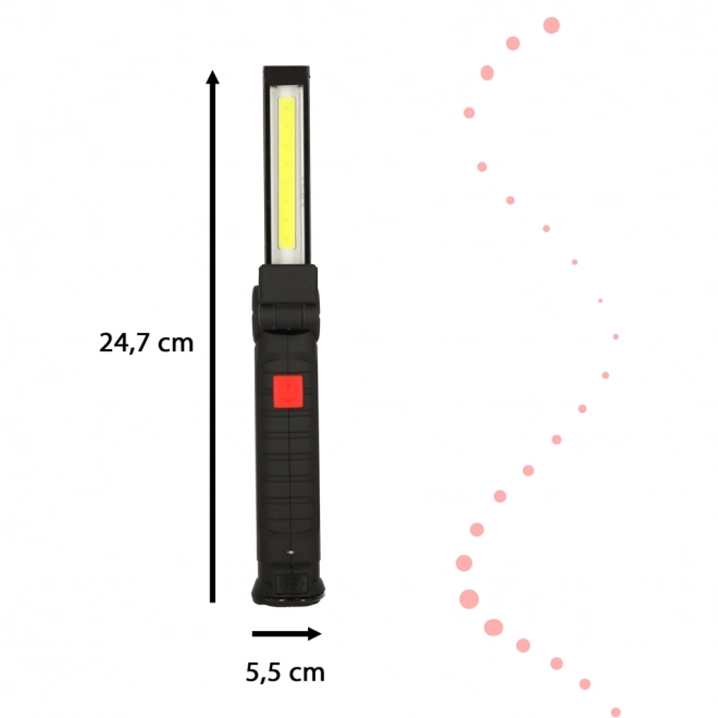 USB robocza lampka LED z magnesem i akumulatorem