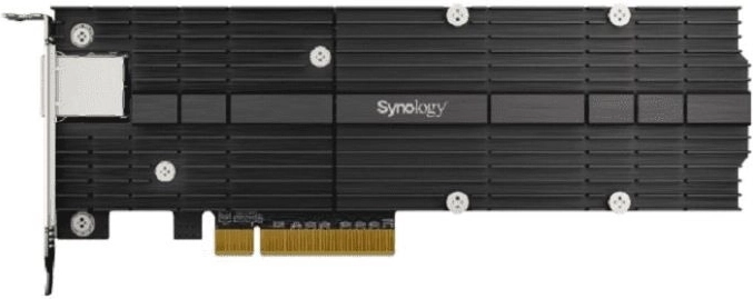 Karta sieciowa Synology E10M20-T1 combo M.2 SSD i 10GbE PCIe 3.0 x8 NVMe