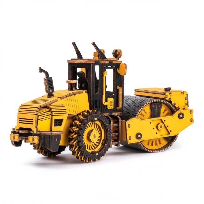 RoboTime drewniane 3D puzzle - Walec drogowy
