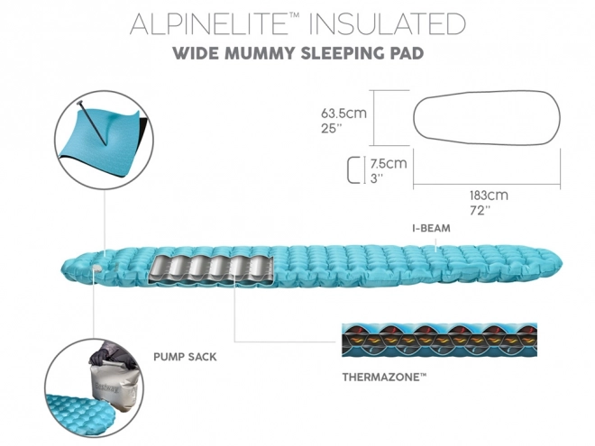 Nadmuchiwana mata Bestway Alpinelite